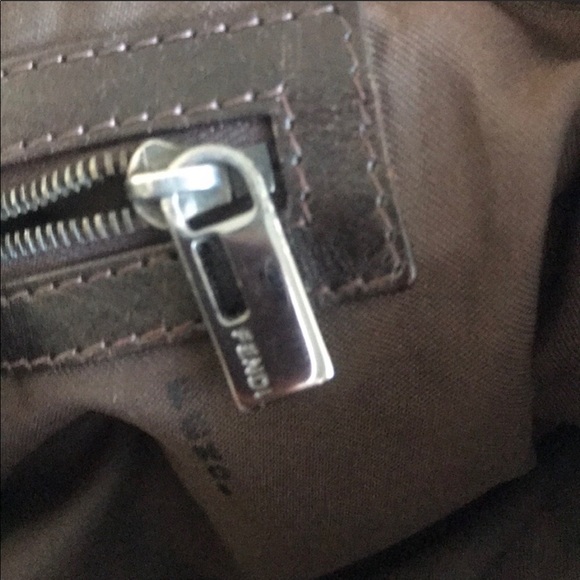 Authentic Fendi Zucca Print Bag - Picture 9 of 9